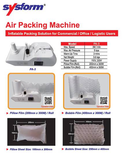 Air Packing Machines